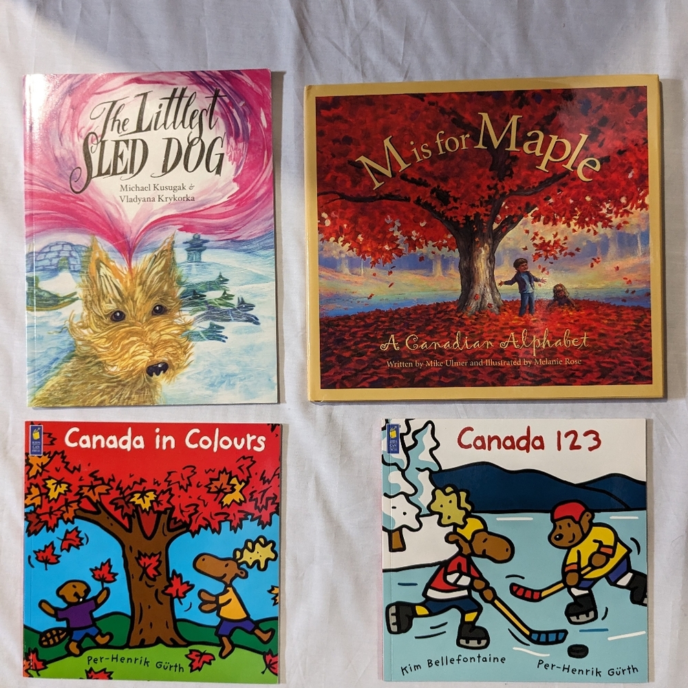 4 Children's Books about Canada Themed